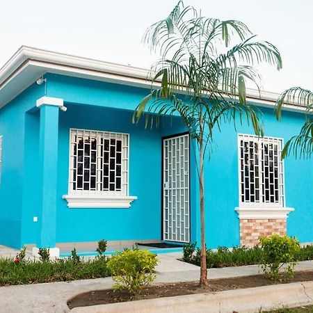 Blue Casita En Tela Villa Exterior foto