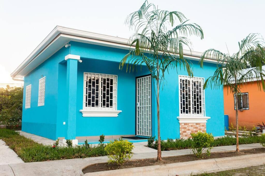 Blue Casita En Tela Villa Exterior foto